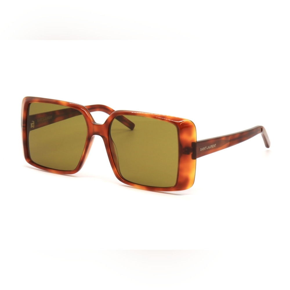 NEW SAINT LAURENT WOMEN SQUARE SL451 005 SUNGLASSES SL 451 005 EYEWEAR